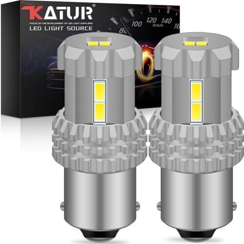 2x 1156 LED Bulb P21W BA15S 7506 LED for Car Reverse Light DRL Auto Led Running Signal Lamps 12V 6000K White Orange Backup Led