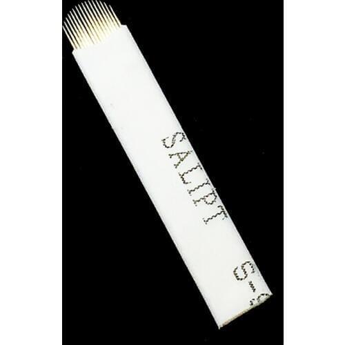 50 Pcs 0.20mm 16 U shape Permanent Makeup Eyebrow Flex Tattoo Needles 16 Pin U Shape Tattoo Needles Permanent Make Up Needles