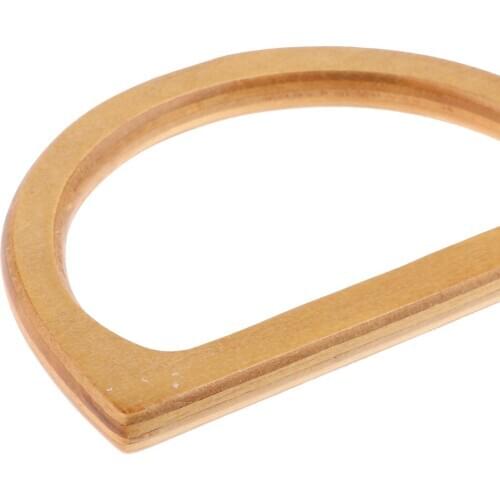6pack Wooden Purse Handbag Handle Replacement for Purse Bag Making Supplies