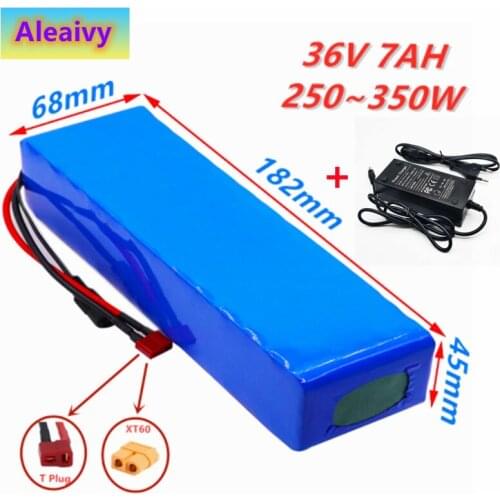 36V 7Ah 10S2P 18650 Rechargeable Battery pack 7000mAh,Modified Bicycles,Electric Vehicle 42V Protection PCB +42V Charger