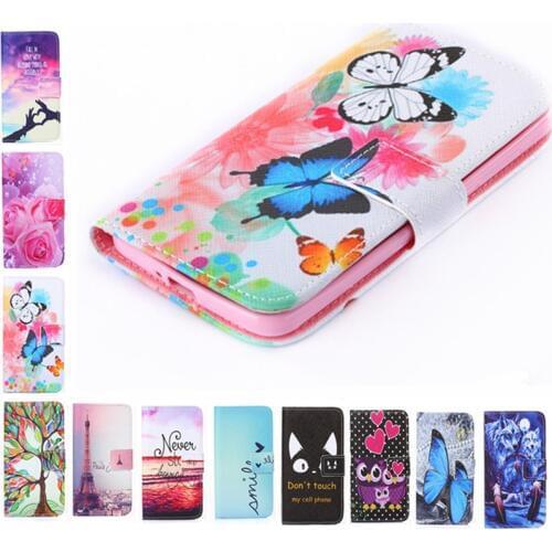 Luxury Two Side Painting Wallet Phone Cover Rose Flower Tower Top Flip Leather Case For Meizu M2 M3 M3s M5s Mini M3 M5 Note U10