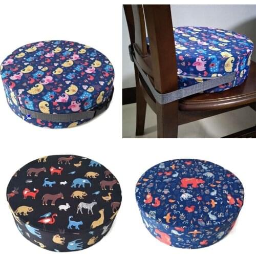 Baby Dining Cushion Children Increased Chair Pad Adjustable Removable Highchair Chair Booster Cushion Seat Chair for Baby Care