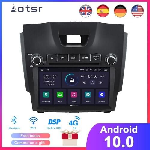 DSP Android 10 Car GPS Navigation DVD Player For Chevorlet S10/TRAILBLAZER 2011+Car Auto Stereo Radio Multimedia Player HeadUnit