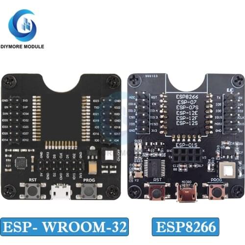 ESP8266 ESP-WROOM-32 Development Board Test ESP32 Burning Fixture Tool for ESP-12S ESP-12E ESP-12F ESP-07S ESP-01S ESP-WROOM-32D