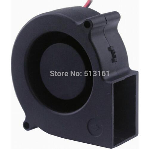 Gdstime 100pcs/lots 5V 7cm 75mm x 30mm 70mm DC Turbo Centrifuge Cooling Cooler Blower Fan