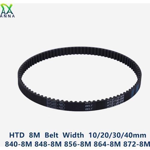 HTD 8M synchronous Timing belt C=840/848/856/864/872 width 20/30/40mm Teeth 105 106 107 108 109 HTD8M 840-8M 848-8M 856-8 872-8M