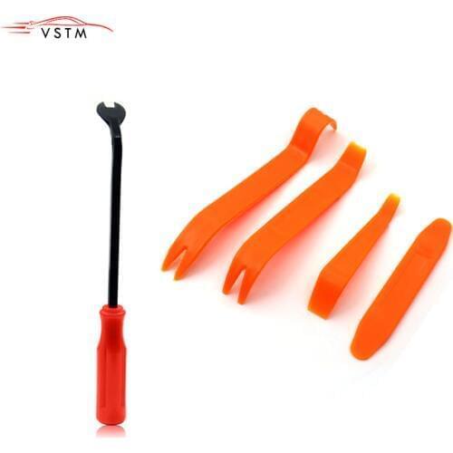 Car Fastener Removal Tool Plastic Trim Dash Removal Rivet Clips Car Door Panel Installer Cover Pry Repair portable Fastener Tool