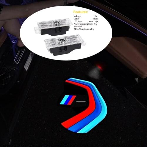 Led Car Door Logo Light Courtesy Laser Projector For BMW 1 3 5 6 7 X1 X3 X5 X6 Z E81 E83 E87 E60 E61 E70 E71 E90 E91 F10 F20 F30