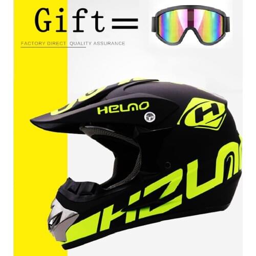 Motorcycle Helmet Children Adult Motocross Helmet ATV Dirt Bicycle Racing Motocross Downhill Bike Helmet DOT