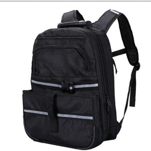 Outdoor First Aid Kit Outdoor Sports Black Nylon Reflective Waterproof Messenger Bag Family Travel Emergency Bag DJJB056