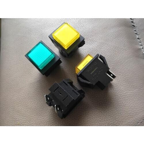 Original new 100% semi automatic packer rocker button switch KCD4-AN 250V15A