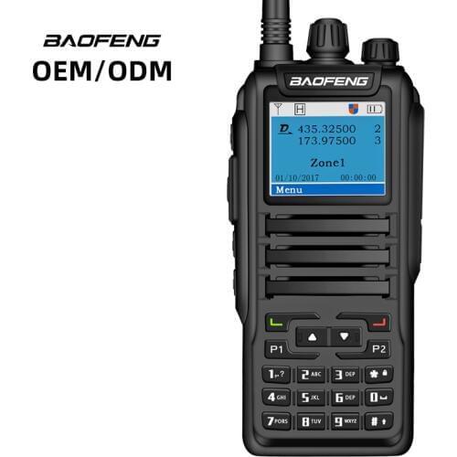 Baofeng DMR DM-1701 50km DMO ham transmitter 10W walkie talkie 2200mAh transreceiver 136-174/400-520MHz two way radio vhfu