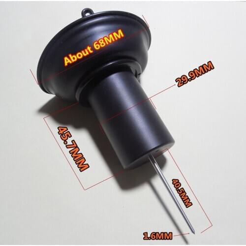 1PCS $ 11.49)HMHonda CB-1 400CC/NC27 Motorbike carburetor vacuum diaphragm plunger assembly (configured Jet needle)