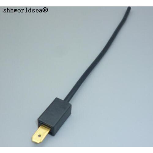 Shhworldsea 1 pin Connector male h3 car lamp holder H1 lamp holder H1 male lamp holder h1 socket