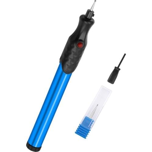 Blue/Red/Gold/Black/Silver Miniature Engraving Pen Electric Micro-Engraver Tool Kit for Metal Glass Ceramic Plastic Portable
