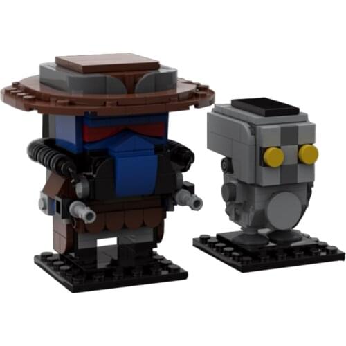 Spartan Warrior Roman Legionary Cleaning Robot M-O Bounty Hunter K.K. Slider Animal Building Blocks Toys Boys Gift