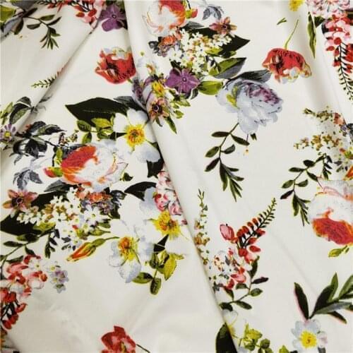 Dress Stretchy Chiffon Clothing Material fabric DIY Sewing Tissue Summer dress material