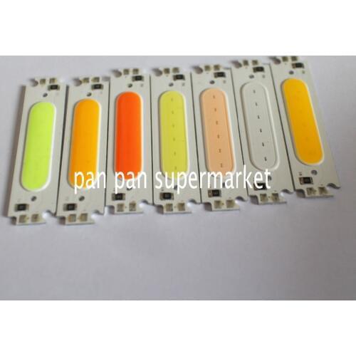 10pcs 2W White red/green/COB High Power LED Stripe LED Light Emitting Diode Panel 12V