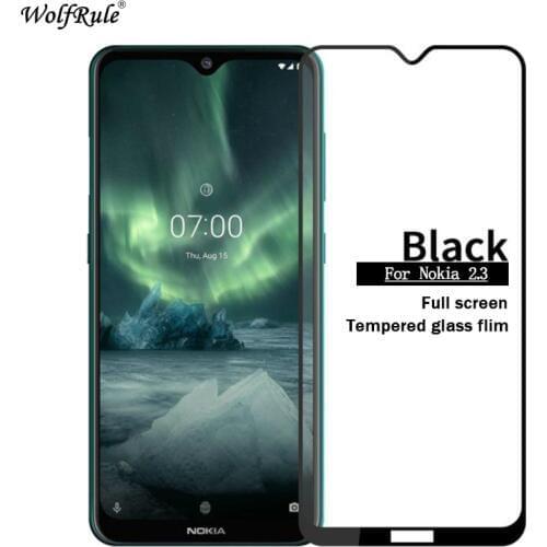 Tempered Glass For Nokia 2.3 Glass 9H HD Hardness Full Glue Cover Glass for Nokia 2.3 Screen Protector For Nokia 2.3 Glass 6.2"