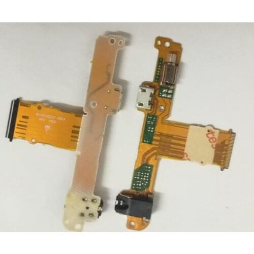 10Pcs/Lot. Headphone Auto Jack Micro Dock Connector Charging USB Port Flex Cable For Huawei Mediapad 10 Link S10-231