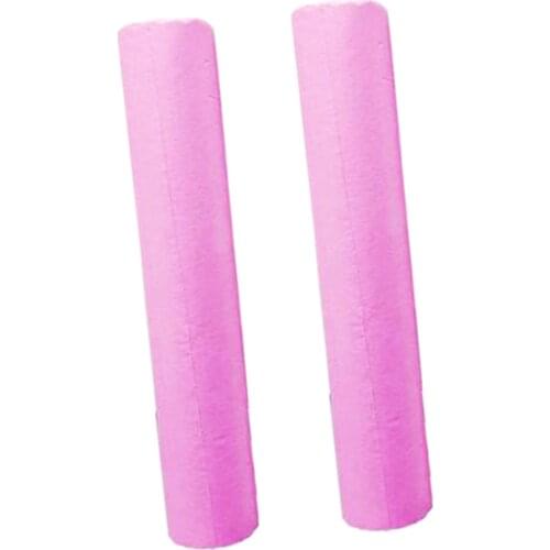 100 Pcs Non-Woven Disposable Waxing Bed Roll Sheet Massage Table Covers Pink