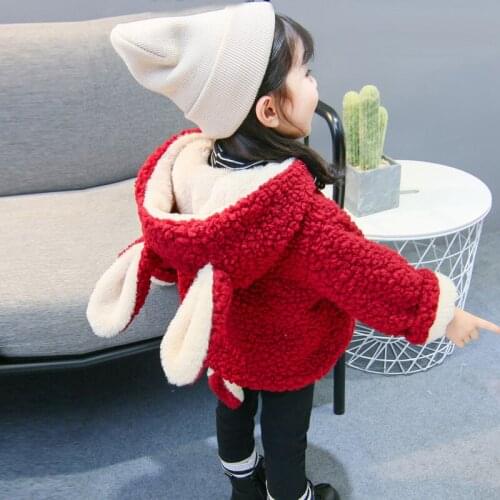 2020 Girl Jacket thick warm Kids autumn winter Clothes wool Children Jacket for Baby Boys Outerwear Girls Coat jas meisje