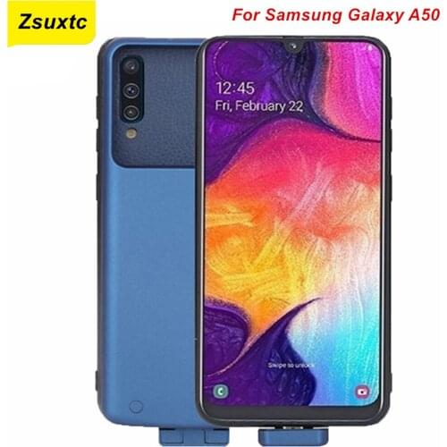 5000 Mah Battery Case For Samsung Galaxy A50 Battery Charger Case Smart Phone Cover Power Bank For Samsung A50 Battery Case