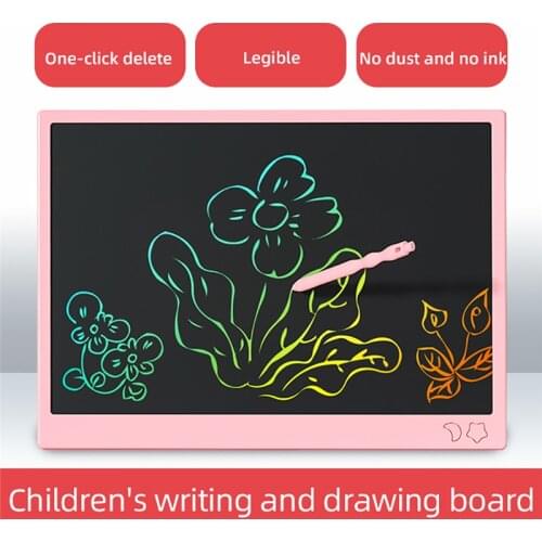 LCD Writing Tablet 16 Inch Drawing Handwriting Pad Message Graphics Board Kids Writing Board Lock Key One-Click Clear Child Gift