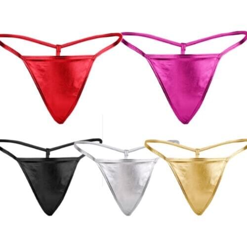 Hot Sexy Women Ladies Mini G-string Lace-Up Thong Panties Underwear Free Exotic Panties