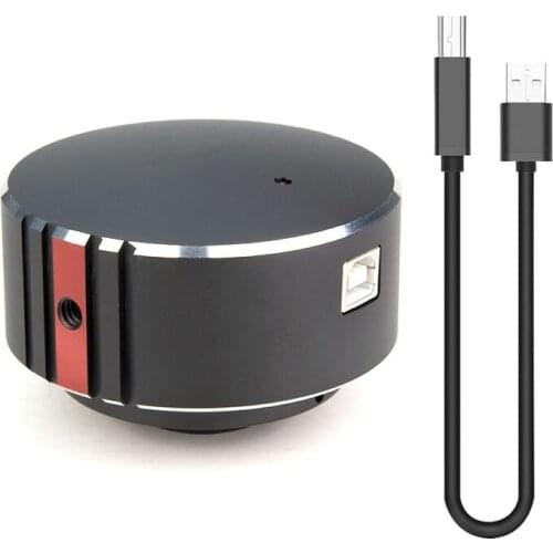 16MP CMOS Industrial Microscope Camera USB 2.0 Electronic Digital Eyepiece 1/2.3 inch Sensor High Color Reproduction