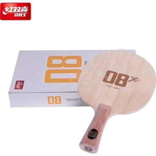 New DHS 08X Table Tennis Blade (Big Head, Defensive Chop Attack) Original DHS 08 X 08-X Chop CARBON Racket Ping Pong Bat Paddle