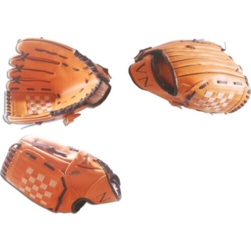 Wholesale 12.5 inch Artificial leather PVC Neutral Baseball glove Pitcher gloves for Adult Free shipping