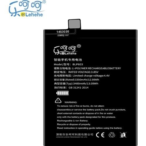 Original LEHEHE Battery for OPPO R7S R7s R7SM R7st 3400mAh BLP603 High Capacity Version Replacement Batteries with Tools Gifts