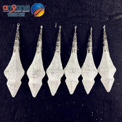 Christmas Ornaments Wedding Arrangement Wedding Window Decoration 11CM Acrylic Pendant Diamond Full Powder 6