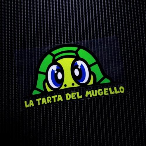 TL035 MOTO GP SKB Rossi Turtle car reflective stickers racing decals motorcycle sticker for Motocross ATV Helmet Windshield
