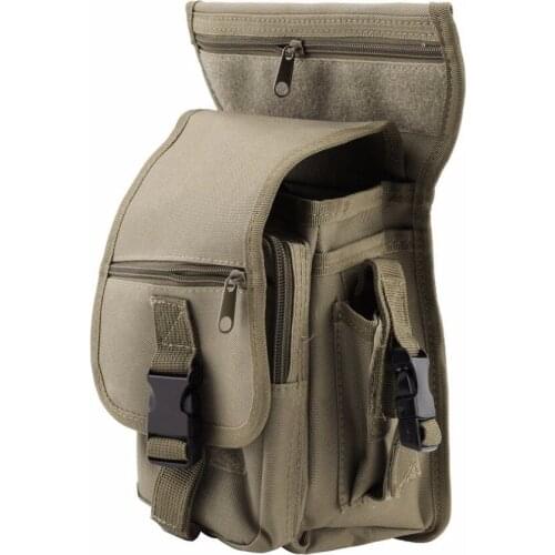 Outdoor Tactical Military Drop Leg Bag Panel Utility Waist Belt Pouch Bag new