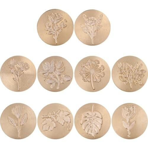 Wax Seal Stamps Retro Happy Birthday Antique Wooden Sealing Scrapbooking Sollos stempel Craft Wedding Decorative
