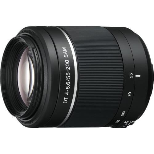 USED Sony 55-200mm f/4-5.6 SAM DT Telephoto Zoom Lens for Sony Alpha Digital SLR Cameras