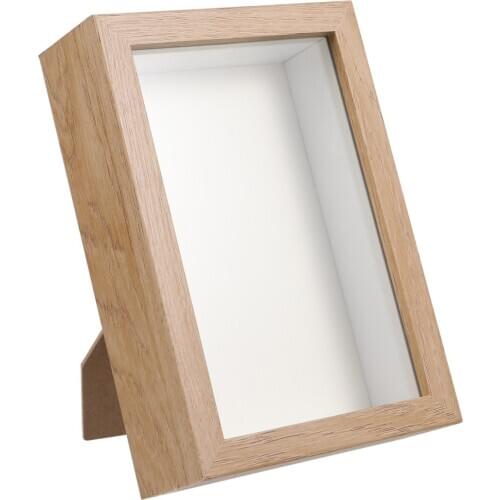 1Pc Hollow Wooden Picture Frame Butterflies Specimen Photo Frame Desktop Decor