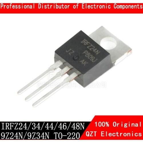 10PCS IRFZ24N TO220 IRFZ24NPBF TO-220 IRFZ24 IRFZ34N IRFZ34 IRFZ44N IRFZ44 IRFZ46N IRFZ46 IRFZ48N IRFZ48 IRF9Z24NPBF IRF9Z34NPBF