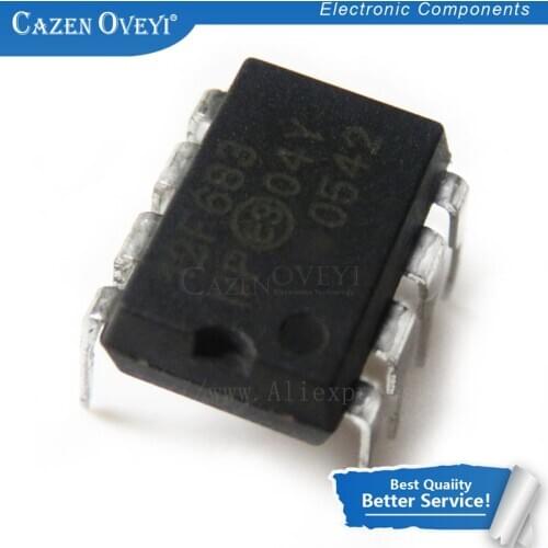 10pcs/lot PIC12F683-I/P 12F683-I/P PIC12F683 DIP-8 In Stock