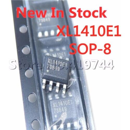 5PCS/LOT XL1410 SOP8 XL1410E1 SMD SOP-8 power step-down chip In Stock new original