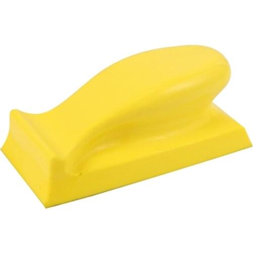 70X120Mm Foam Hand Sanding Block Hand Pad Polishing Pad For Hook And Loop Disc