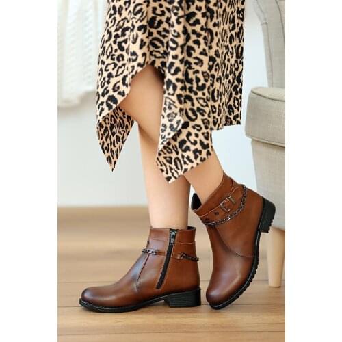 A945-20Taba Pink Potin Tan Women 'S Boots A945-20