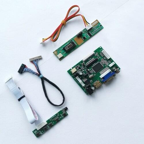 For LTN141X7/LTN141X8 2AV+VGA+Keyboard LVDS 20pins 14.1" 1024*768 notebook panel 1CCFL LCD display controller board DIY kit