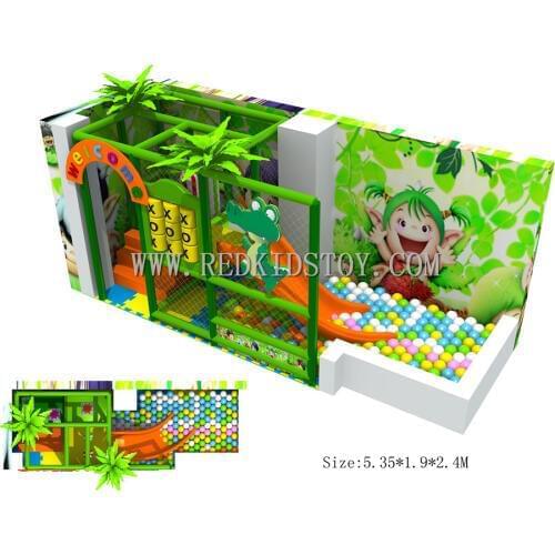 Exported to Malta EN1176 Certificated Reliable Quality Indoor Playground for Kids 150901