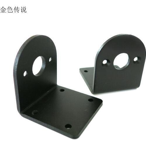 17208TW JMT 550/545/555 Black L-Type Motor Mountings Aluminum Alloy Motor / Block Motor Mount / Motor Bracket Toy Accessory