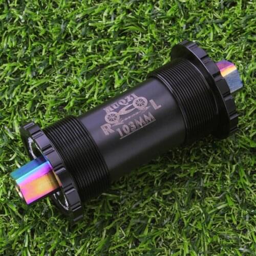 Sturdy Bike Bottom Bracket - 68mm, Square Taper, 103mm, Alloy Body & Stainless Steel Ceramic Bearings - fit for Most Bicycle