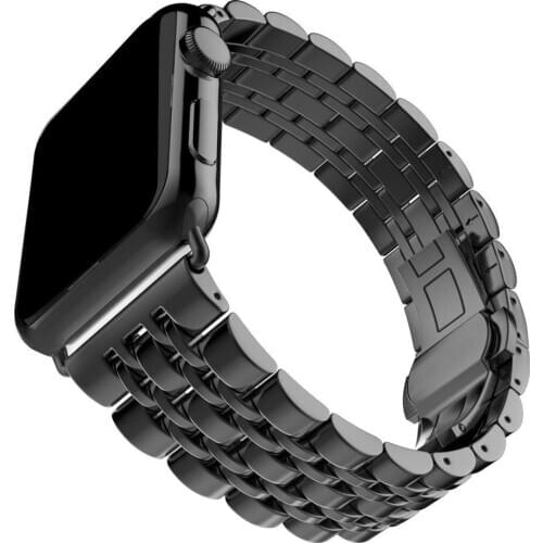 Stainless Steel Watch Strap For Apple Watch band 42mm 38mm 40mm 44mm Metal Replacement bracelet For iWatch Series 6 SE 5 4 3 2 1