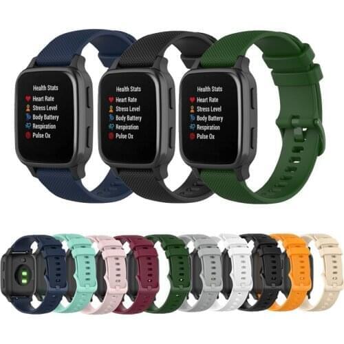 Silicone Bracelet Strap For Garminmove style watch band replacement 20mm soft wristband watchband belt for Garminmove Luxe Wrist